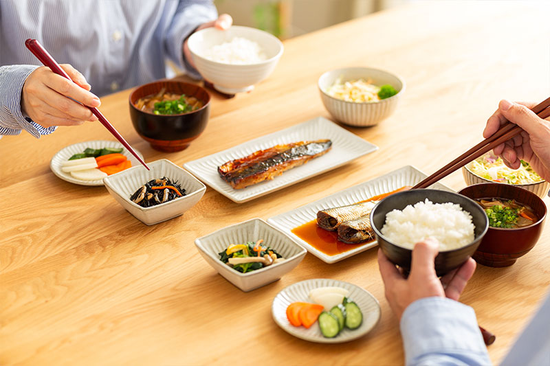 口から食べることが元気の秘訣です