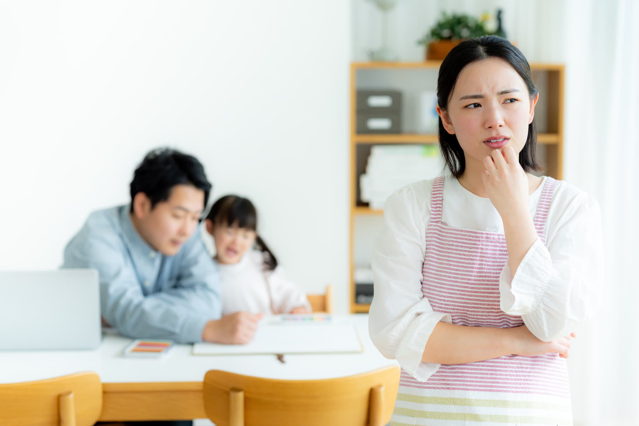 子どもの出っ歯が気になる母親