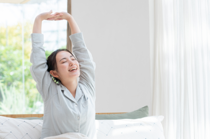 生活習慣を見直し虫歯を予防する女性