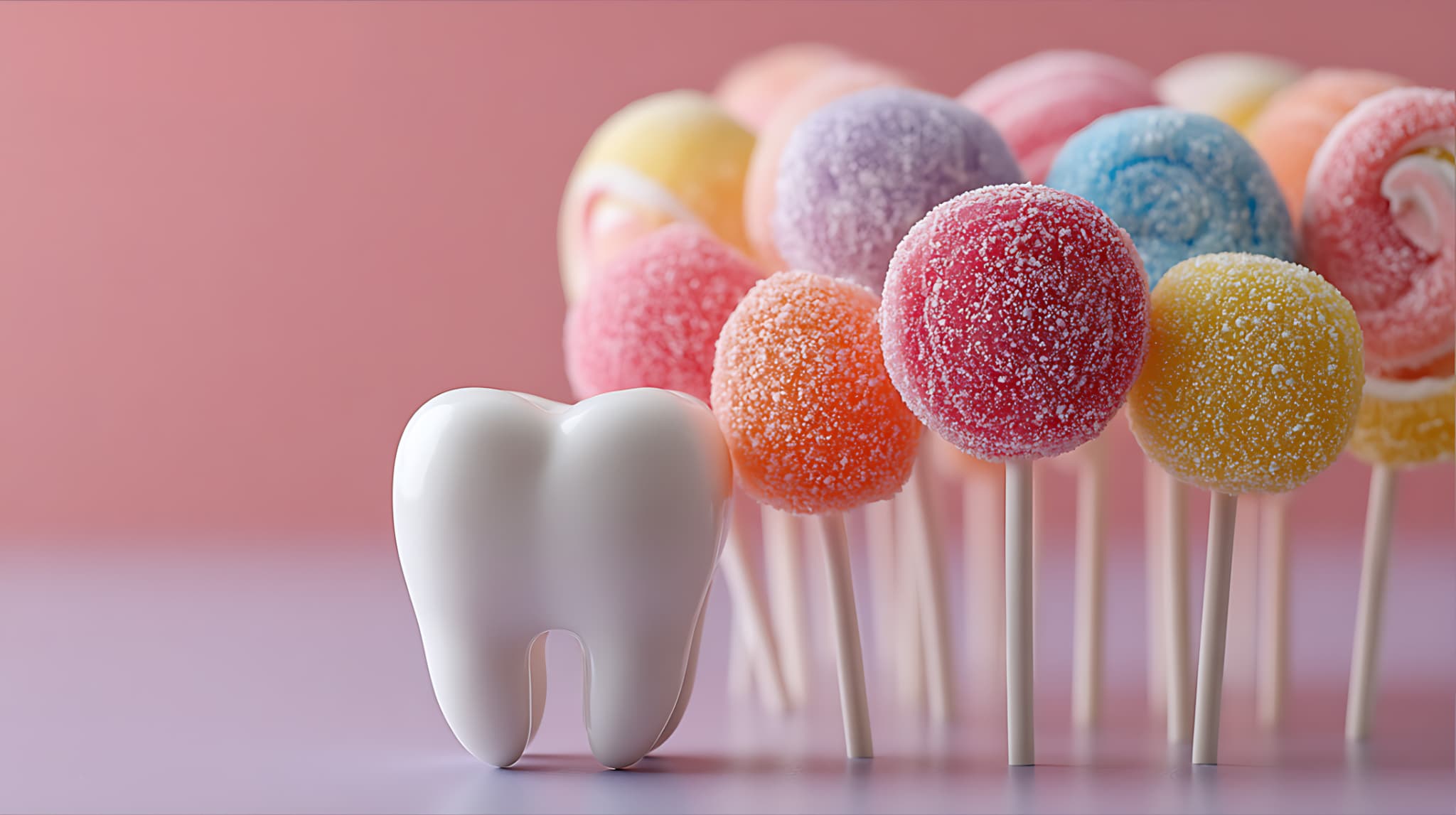 子どもが虫歯になりやすい理由のおやつのイメージ