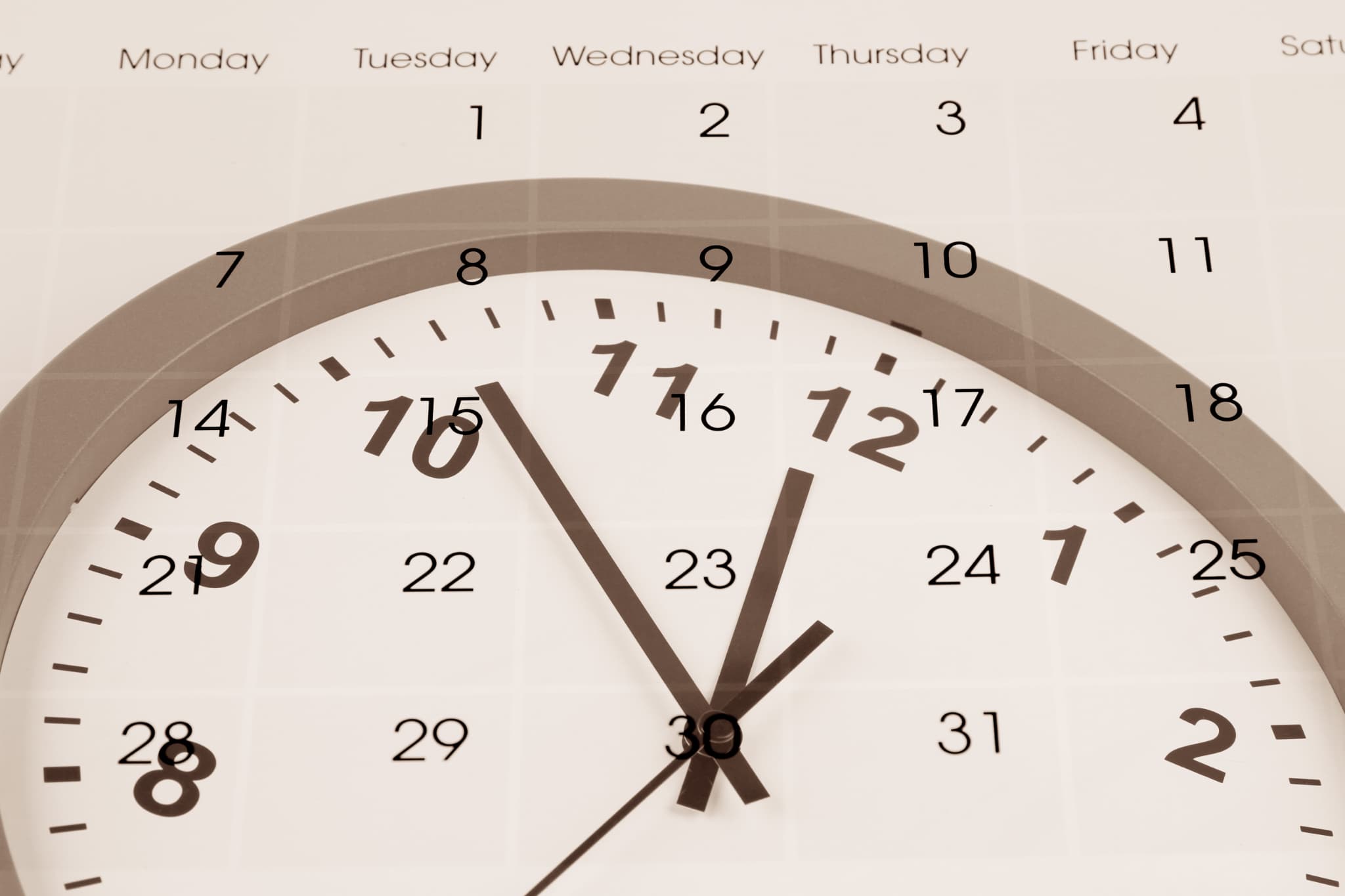 前歯をインプラントにする場合の治療期間のイメージ