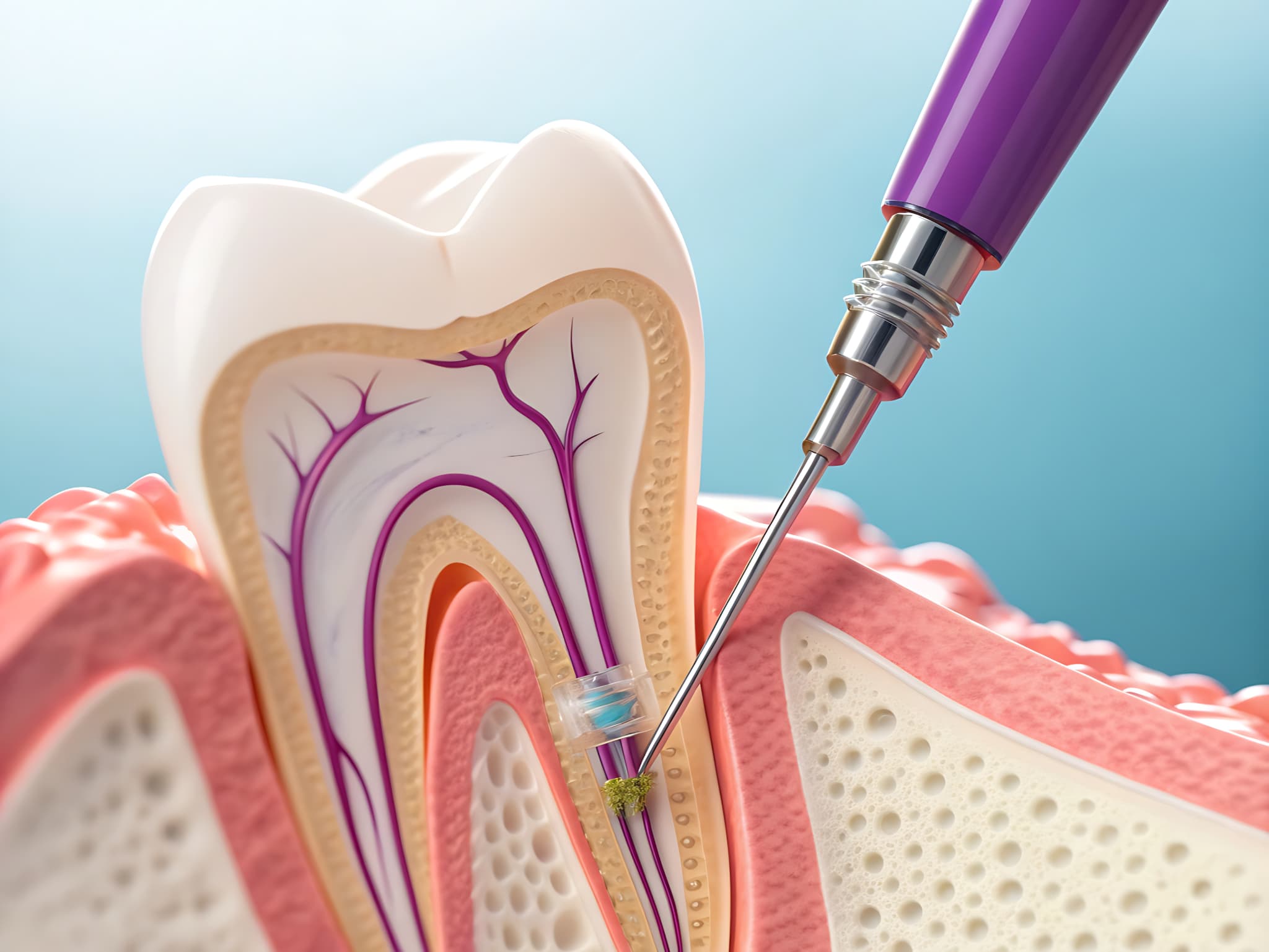根管治療のイメージ