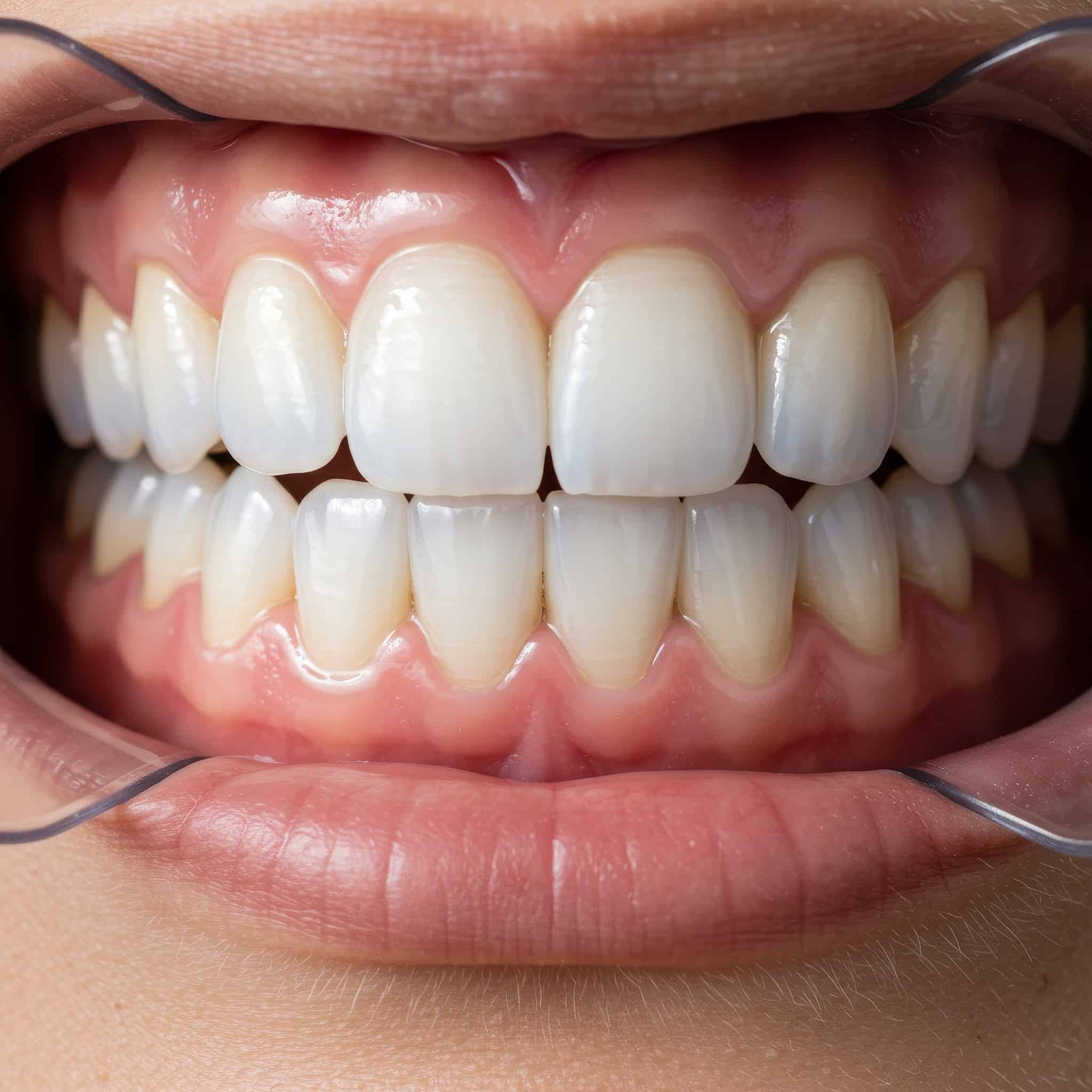 禁煙して良い状態に戻ってきた歯茎と歯